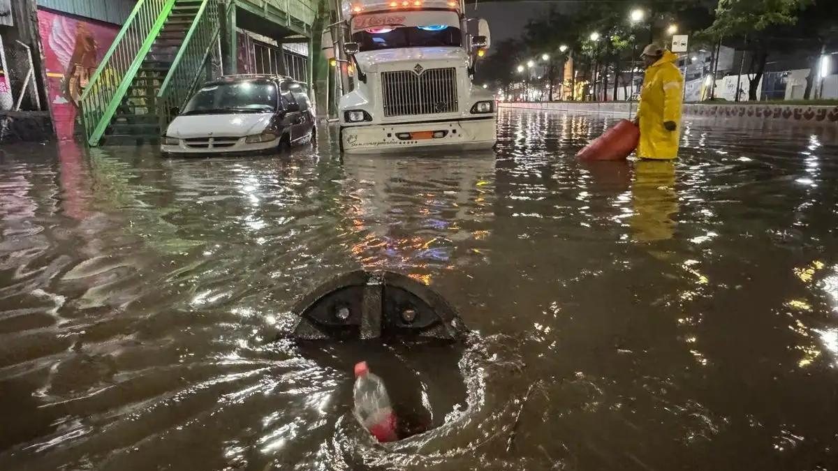 Persisten lluvias intensas e inundaciones en varias regiones del país