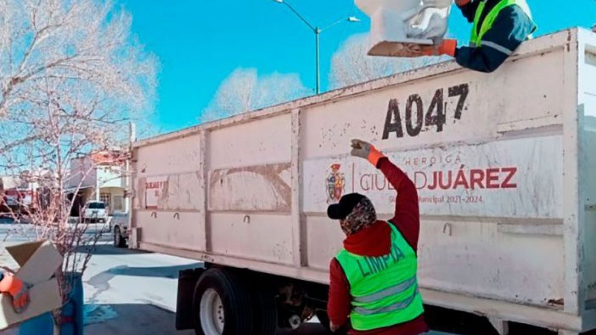 Hoy termina Punto Limpio en cuatro sectores de Juárez; reciben muebles, colchones y tiliches