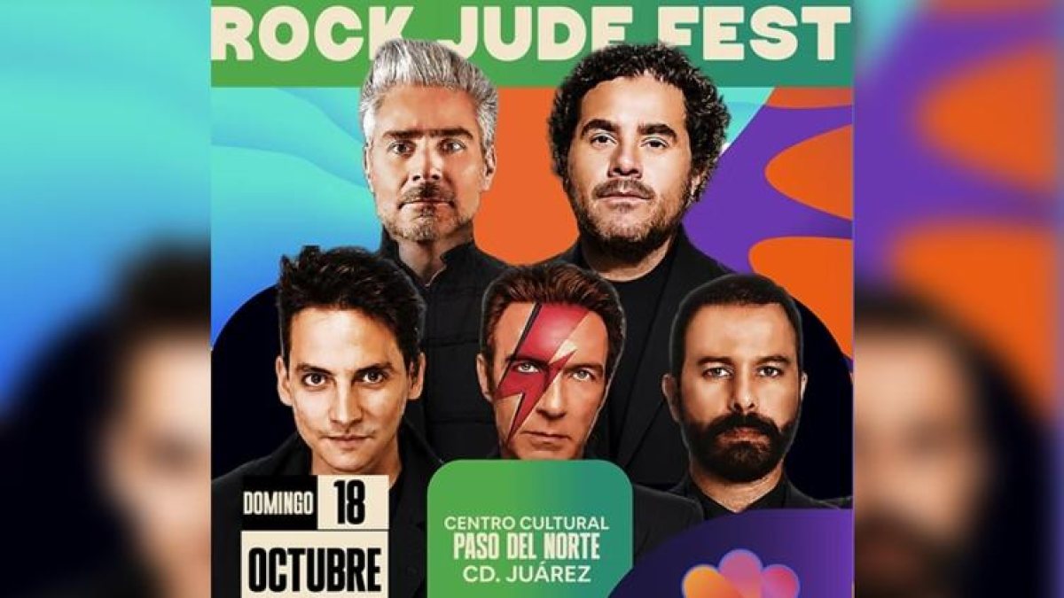 Rock Jude Fest llegará gratis a Ciudad Juárez como parte del FICH 2026