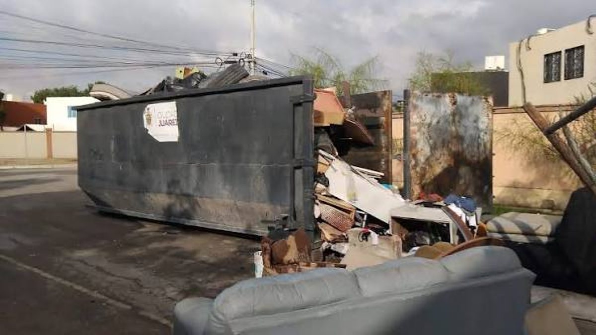 Punto Limpio instala contenedores en cuatro sectores de Juárez y estarán disponibles hasta el lunes