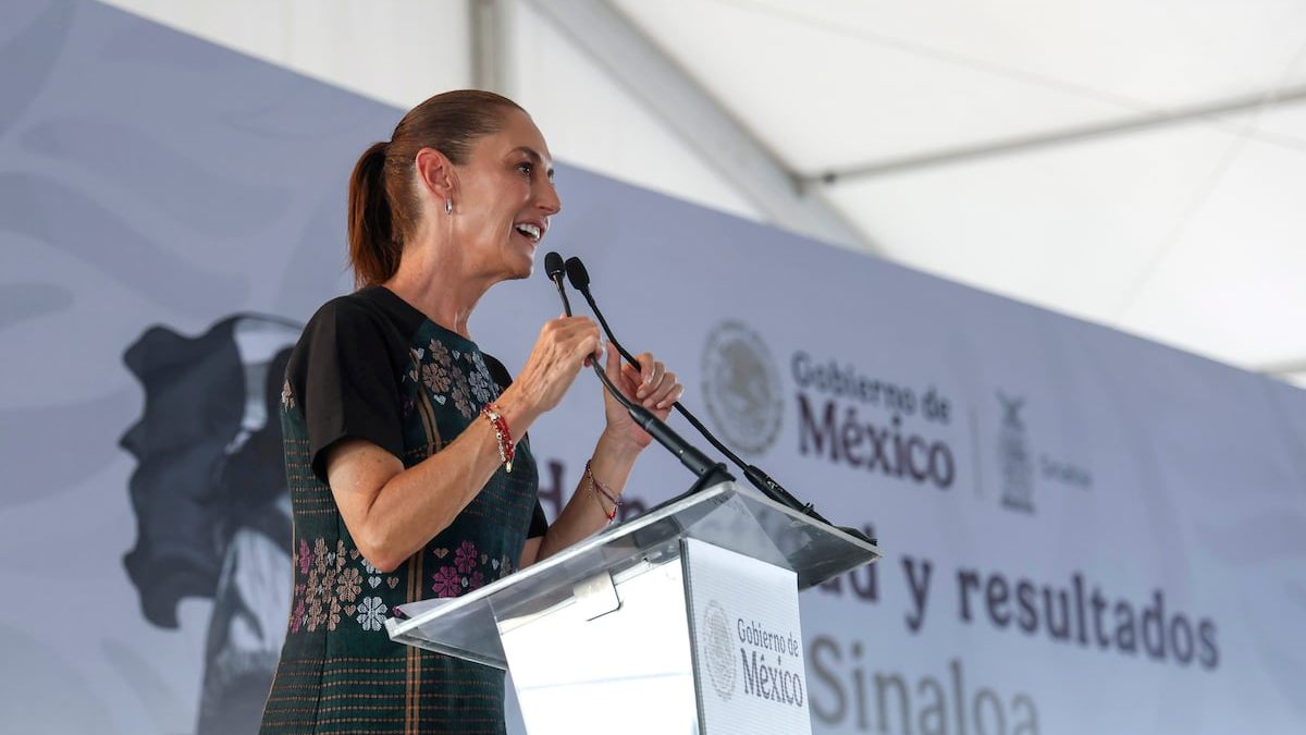 Sheinbaum promete mantener despliegue federal en Sinaloa y rechaza intervención extranjera