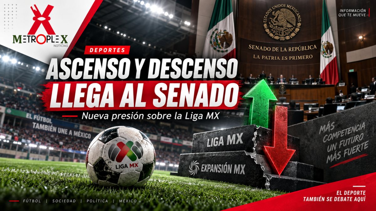 Senado empuja regreso del ascenso y descenso y abre nueva presión sobre Liga MX