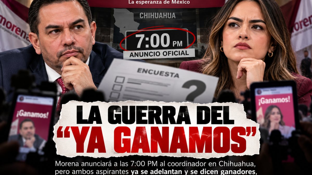AÚN NO TENEMOS CANDIDATO (digo coordinador) DE MORENA POR CHIHUAHUA