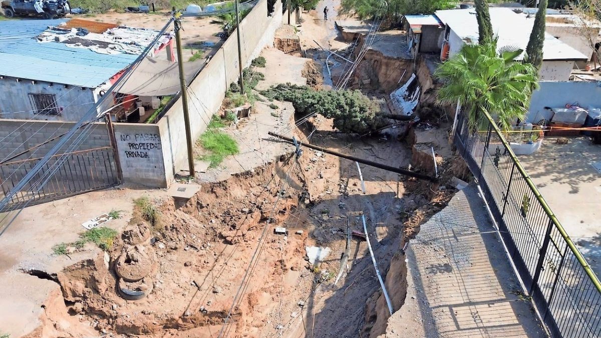 JMAS contabiliza cerca de 50 hundimientos tras las lluvias en Ciudad Juárez
