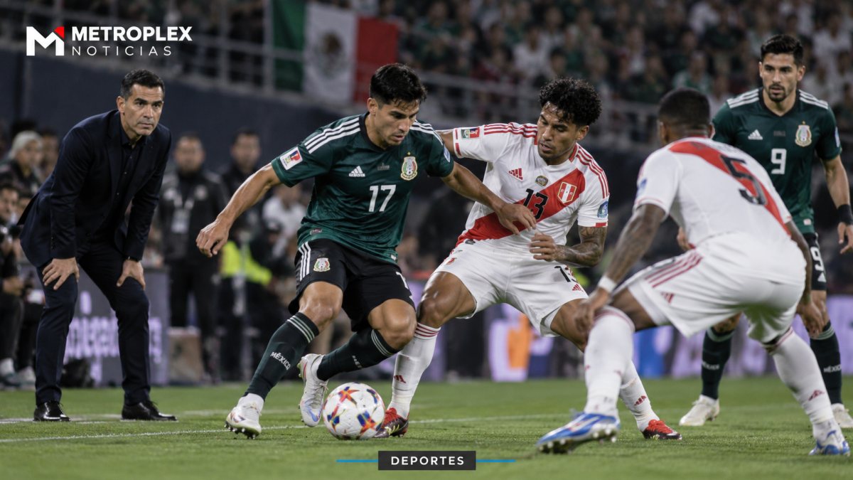 México empata 1-1 con Perú en el segundo partido de Rafael Márquez al frente del Tri