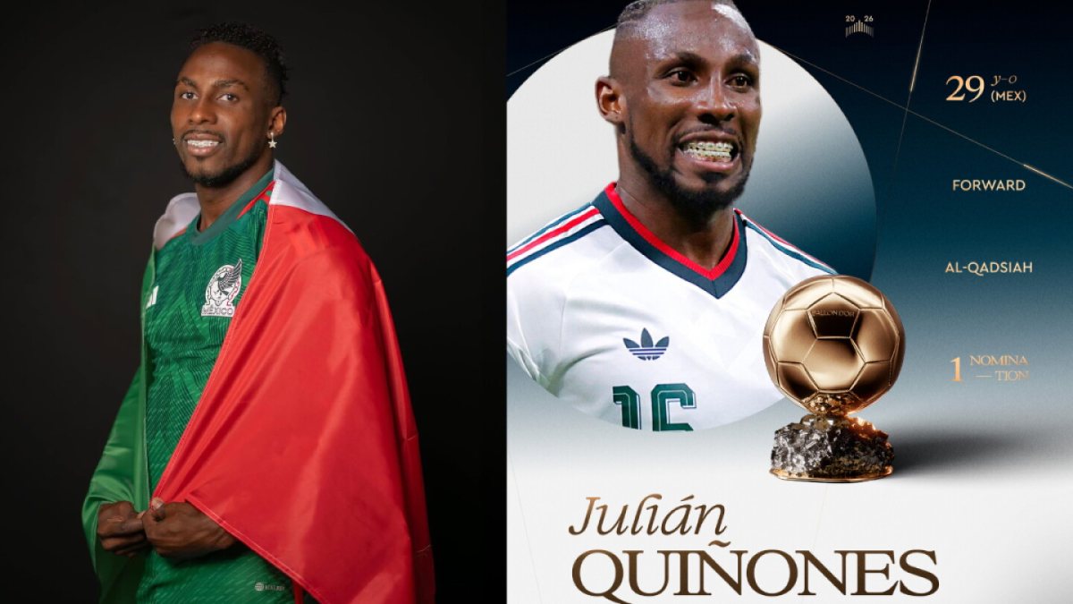 Julián Quiñones entra entre los nominados al Balón de Oro 2026