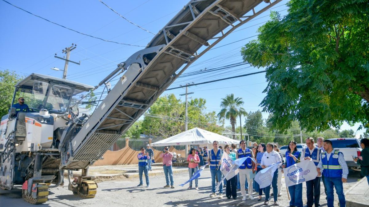 Estado inicia repavimentación de 37 vialidades en colonias de Ciudad Juárez