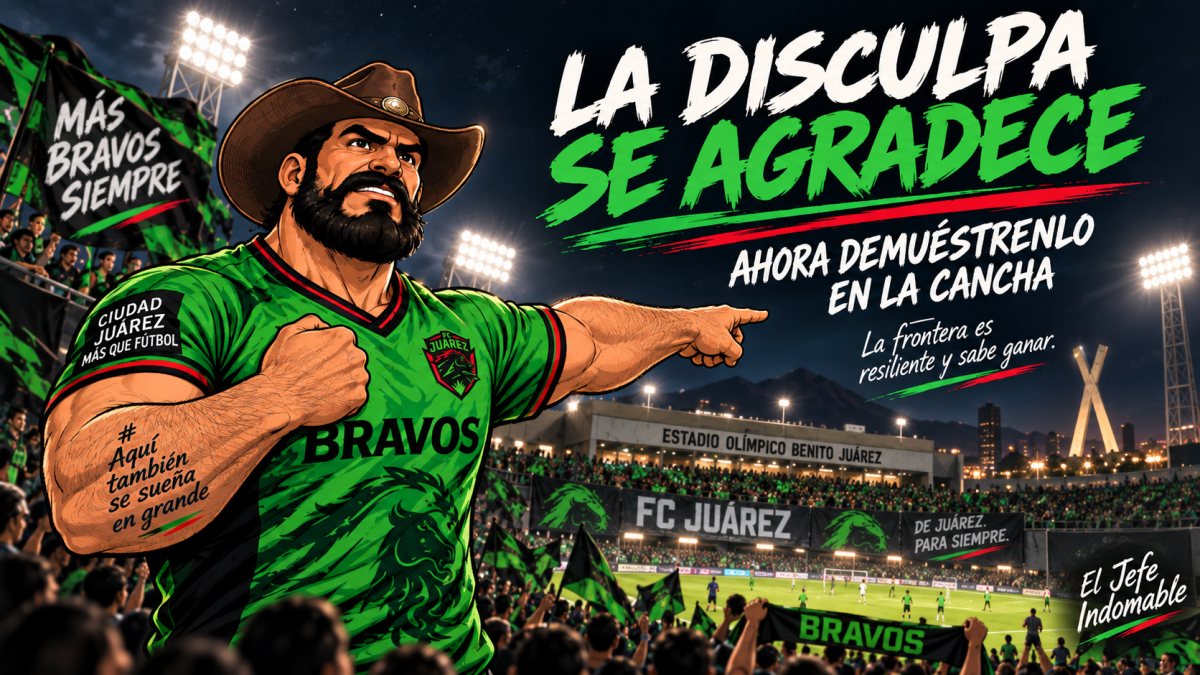 EL JEFE INDOMABLE | LA DISCULPA SE AGRADECE… AHORA HAY QUE RESPONDER EN LA CANCHA