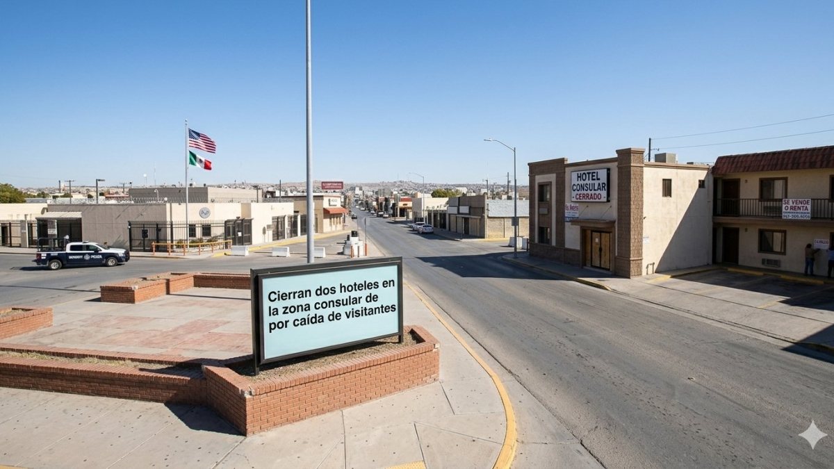 Cierran dos hoteles en la zona consular de Juárez por caída de visitantes