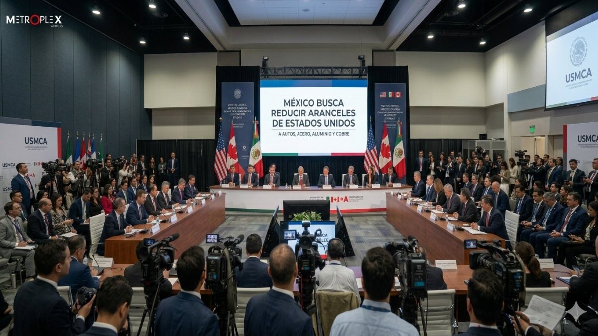 México busca reducir aranceles de Estados Unidos a autos, acero, aluminio y cobre