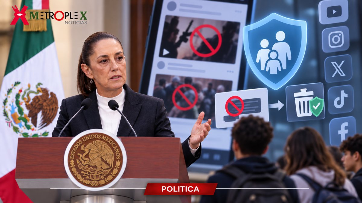 Gobierno federal prepara iniciativa para exigir a plataformas retirar contenidos que inciten a la violencia (no es CENSURA)