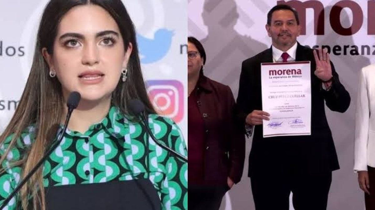 Protestan en Juárez contra designación de Cruz Pérez Cuéllar como coordinador de Morena en Chihuahua