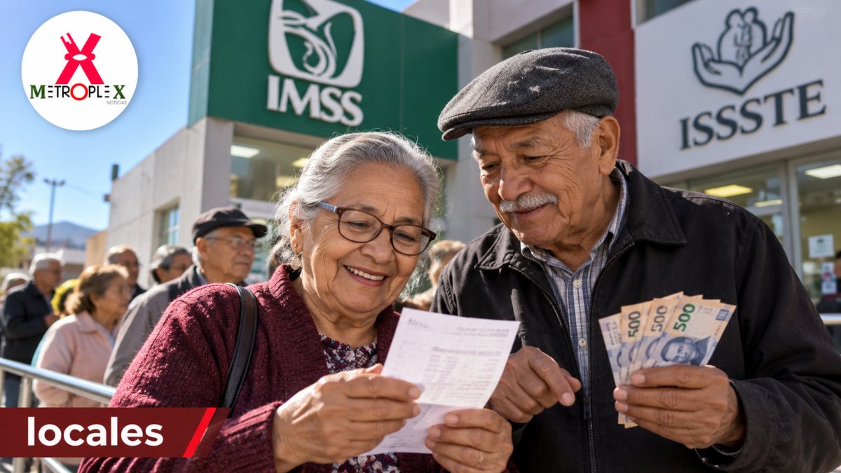 Pensionados del IMSS e ISSSTE en Juárez comenzarán a recibir aguinaldo durante noviembre