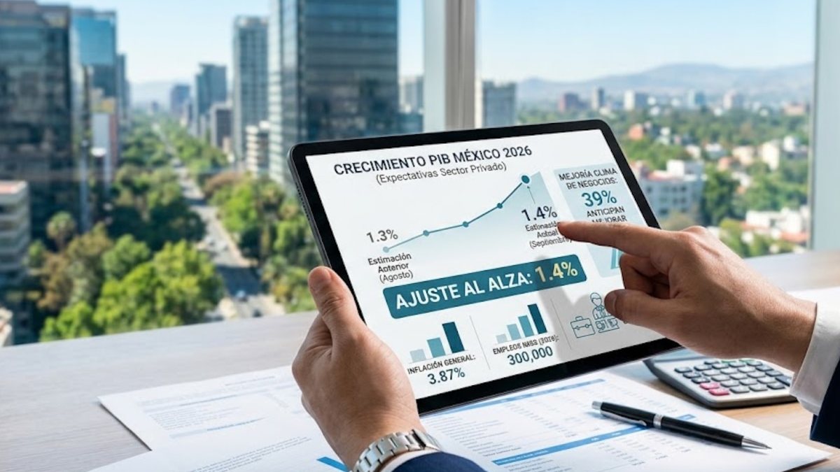 México mejora sus previsiones de crecimiento para el cierre de 2026 pese a inversión privada todavía débil