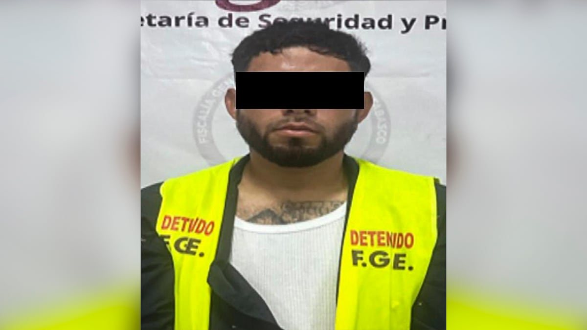 Detienen en Tabasco a 'El Cabra', integrante de Barrio 18 buscado internacionalmente por El Salvador