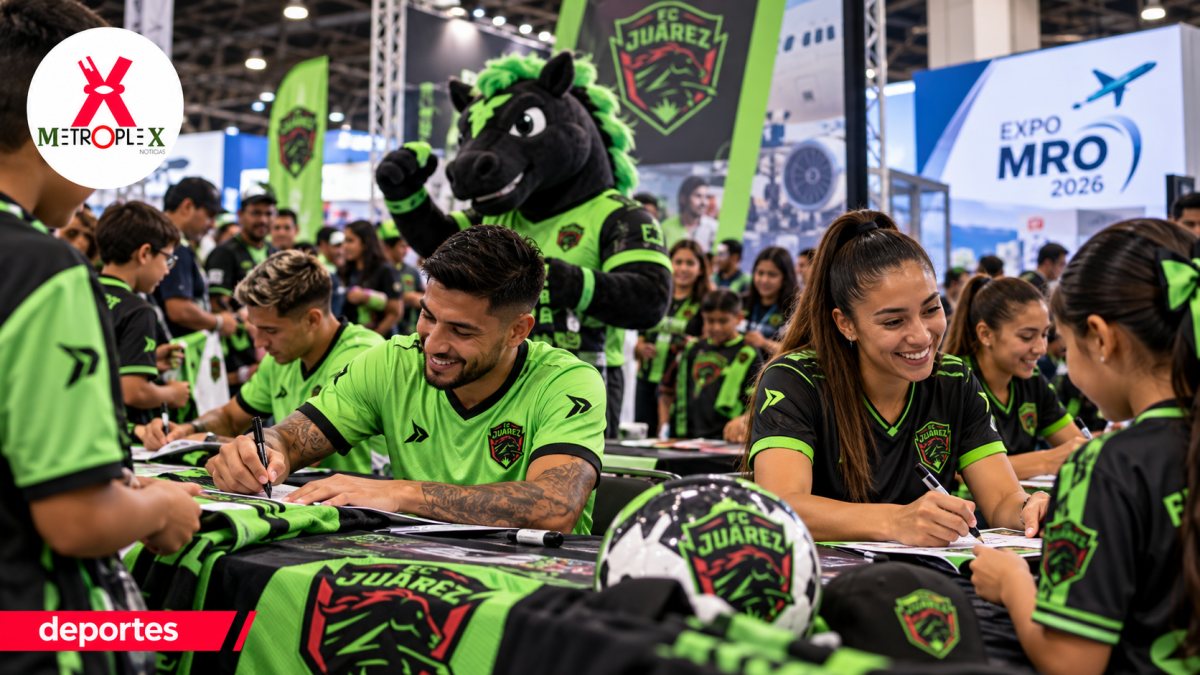 Bravos y Bravas estarán en Expo MRO 2026 con firmas de autógrafos gratuitas para aficionados de Juárez