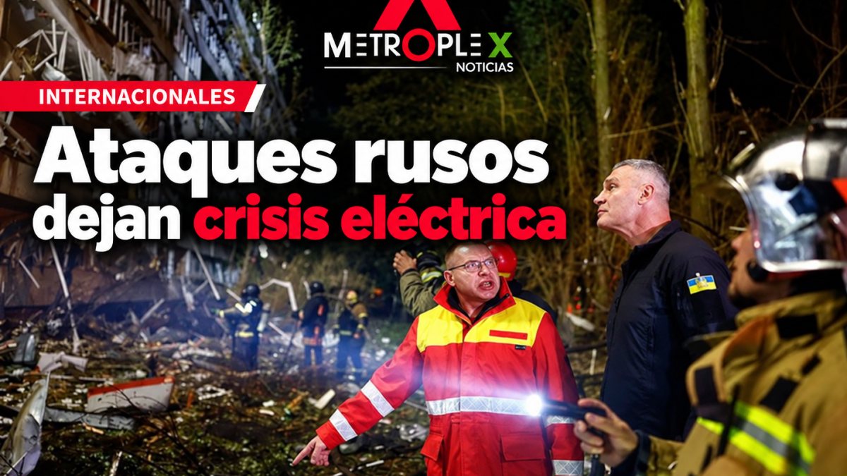 Ataques rusos dejan tres muertos y a 600 mil personas sin electricidad en Ucrania