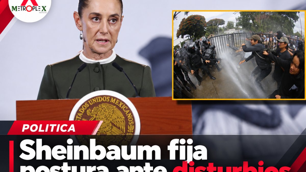 Sheinbaum pide a la CNDH investigar denuncias de tortura y uso excesivo de fuerza en Guadalajara