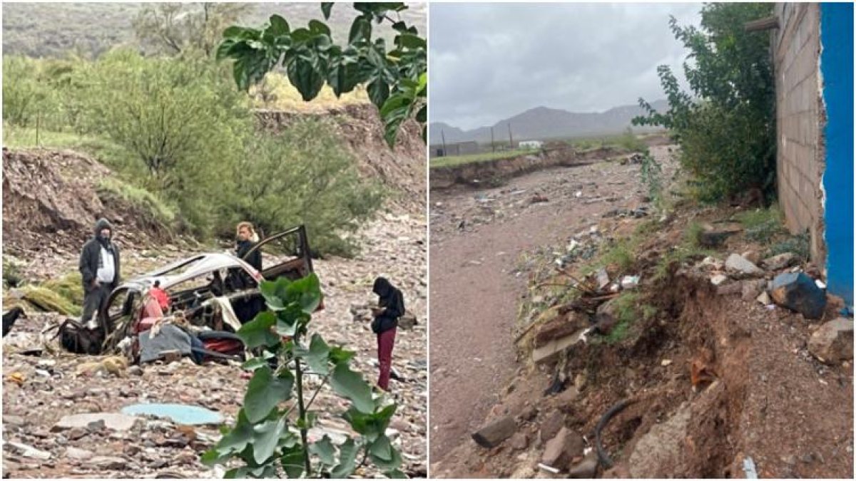 Vecinos de Nuevo Triunfo piden apoyo tras inundación que arrastró vehículos