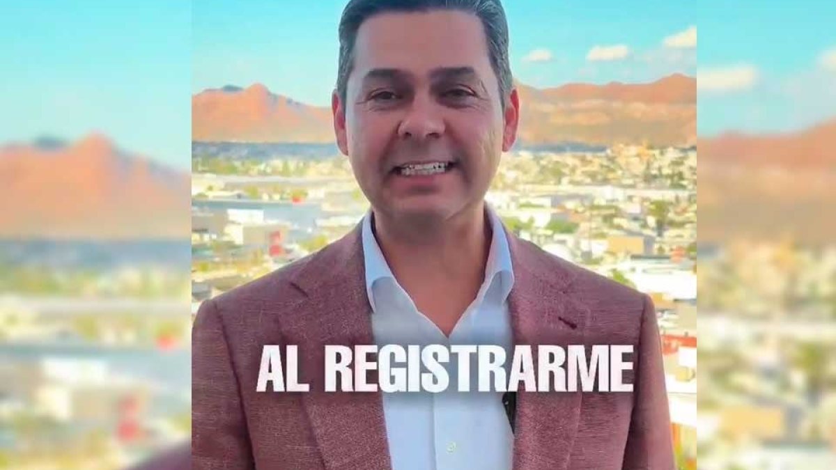 Sahir Rentería anuncia registro para proceso interno de Morena en Chihuahua