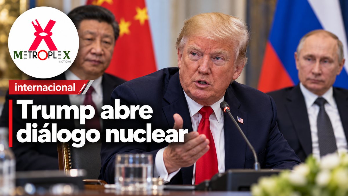 Trump se abre a una posible reunión con Xi y Putin para hablar de armas nucleares