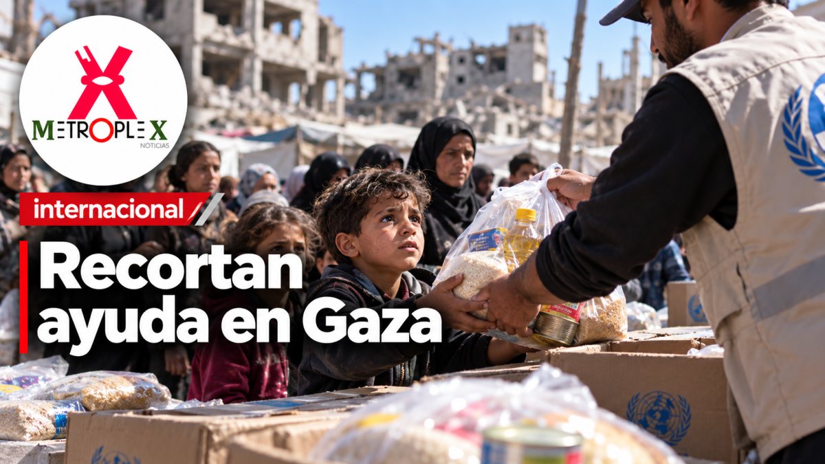 Programa Mundial de Alimentos recorta apoyo a 500 mil personas en Gaza por falta de fondos
