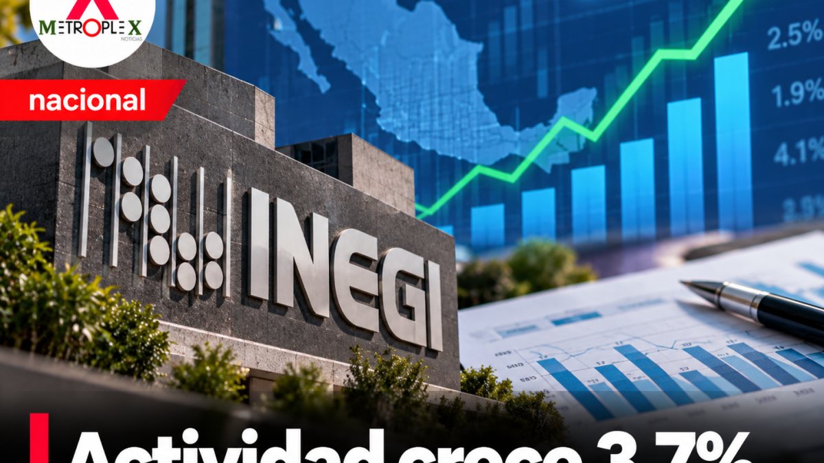 INEGI estima avance anual de 3.7% de la actividad económica en septiembre