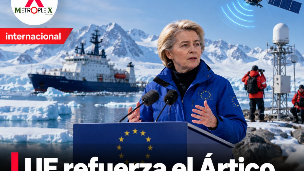 Unión Europea presenta nueva estrategia para reforzar vigilancia y conectividad en el Ártico