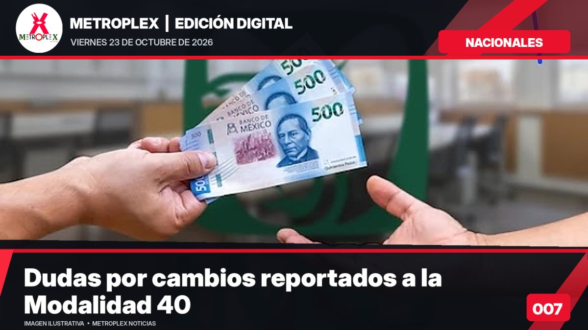 Cambios reportados a la Modalidad 40 del IMSS generan dudas entre futuros pensionados