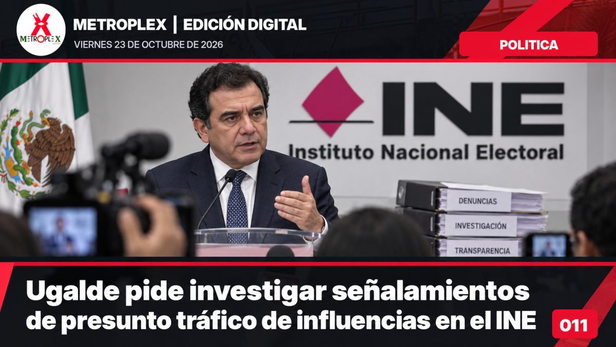 Ugalde pide investigar señalamientos de presunto tráfico de influencias en el INE