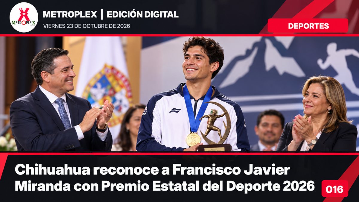 Chihuahua reconoce a Francisco Javier Miranda con Premio Estatal del Deporte 2026